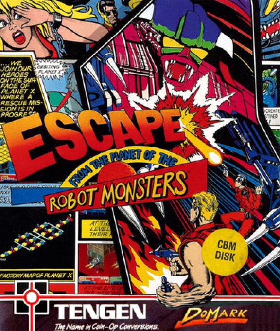 Escape From The Planet Of The Robot Monsters