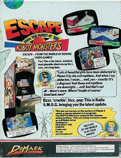 Escape From The Planet Of The Robot Monsters - Dos