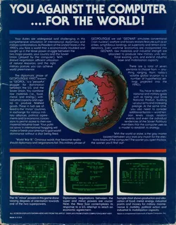 Geopolitique 1990 - Dos