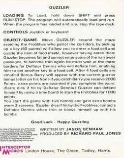 Guzzler - Dos