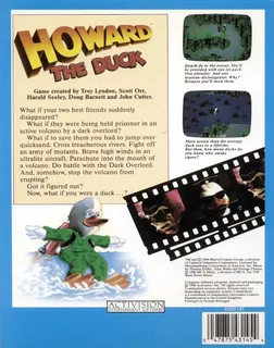 Howard the Duck - Adventure on Volcano Island - Dos