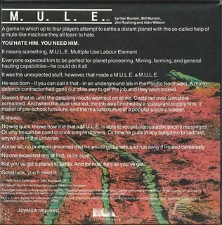 M.U.L.E - Dos