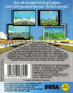 Out Run - Dos