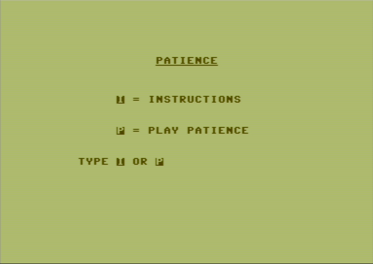 Patience