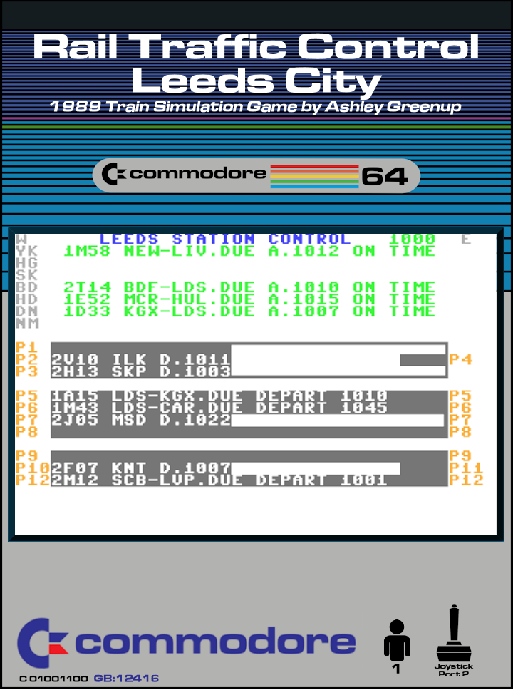 Rail Traffic Control : Leeds City