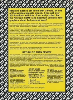 Return To Eden - Dos