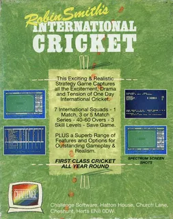 Robin Smith's International Cricket - Dos