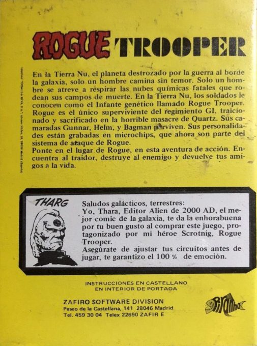 Jaquette arrière