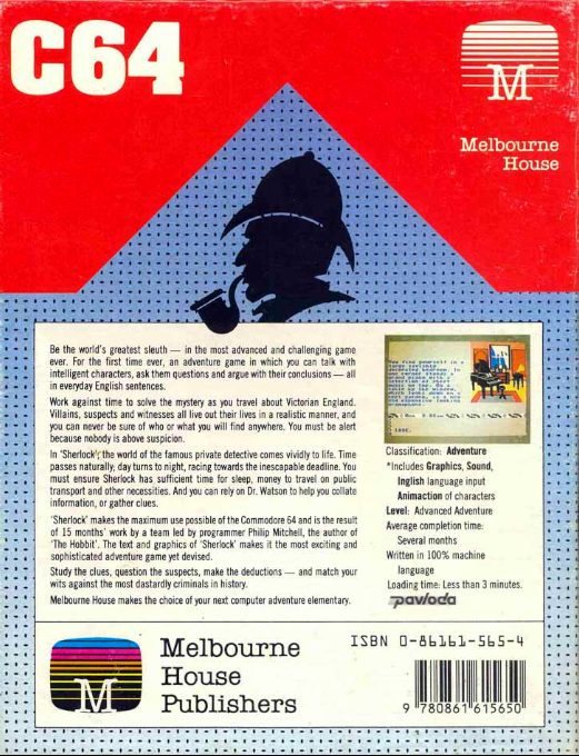 Jaquette arrière
