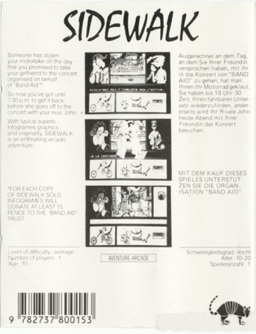 Jaquette arrière