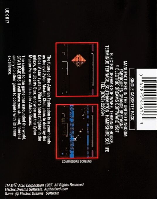 Star Raiders 2 dos