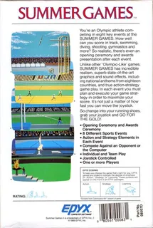 Summer Games - Dos