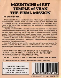 The Ket Trilogy dos