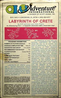 The Labyrinth Of Crete - Dos