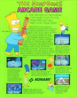 The Simpsons Arcade Game dos