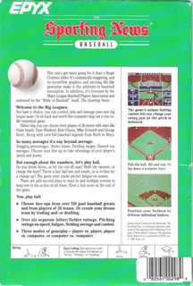The Sporting News Baseball - Dos