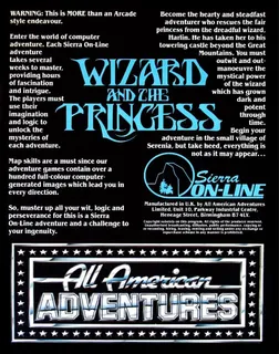 The Wizard and the Princess - Dos