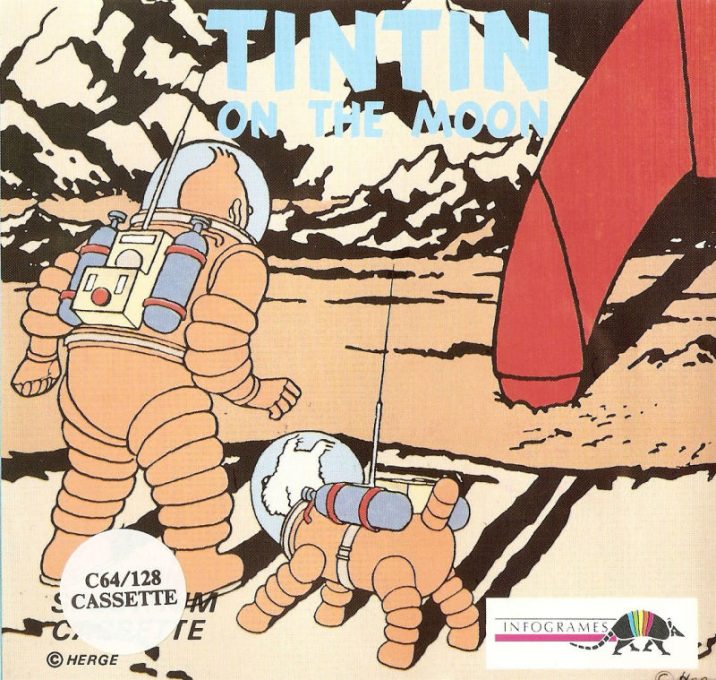 Tintin on the Moon