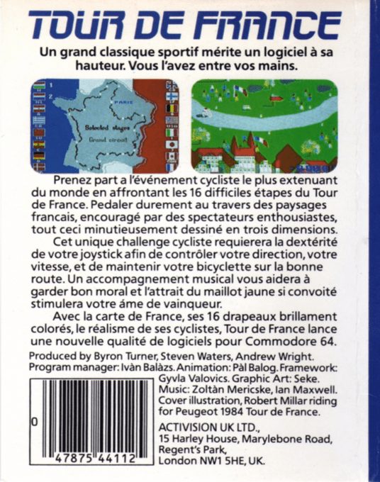 Jaquette arrière