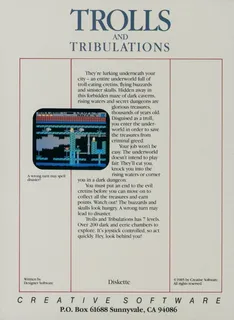 Trolls and Tribulations dos
