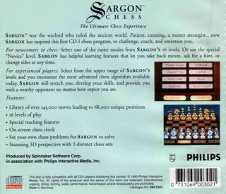 Sargon Chess - Dos