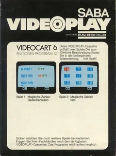 Videocart-8 - Magic Numbers - Dos