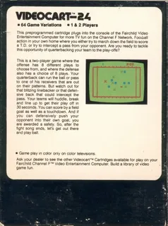 Pro Football - Dos