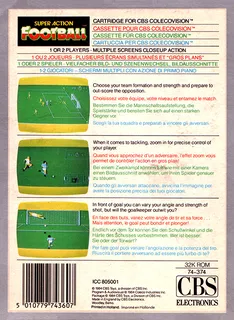 Super Action Soccer - Dos