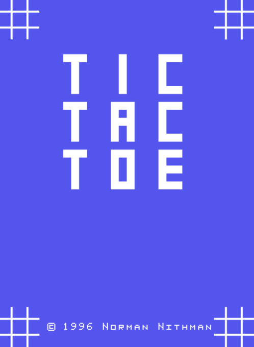 Tic Tac Toe by Norman Nithman