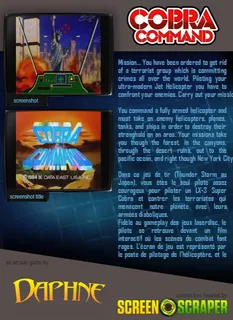 Cobra Command - Dos
