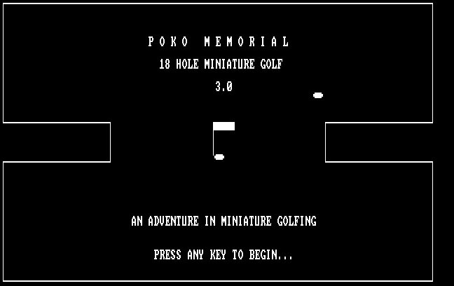 18th Hole Miniature Golf