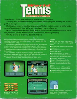 4D Sports Tennis - Dos