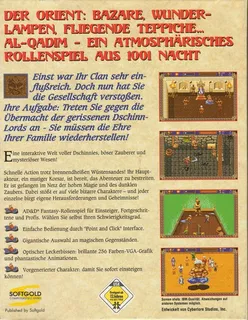 Al-Qadim : The Genie's Curse - Dos