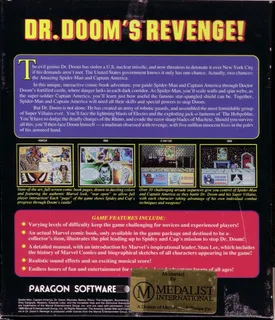 Amazing Spiderman And Captain America Doctors Dooms Revenge - Dos