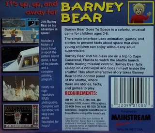 Barney Bear Goes to Space - Dos