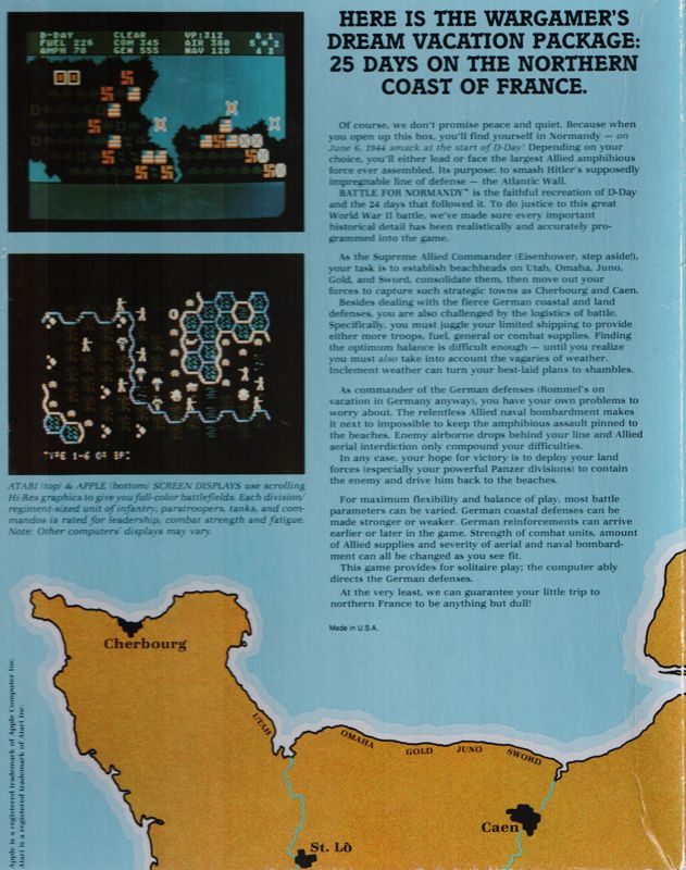 Battle for Normandy - Dos