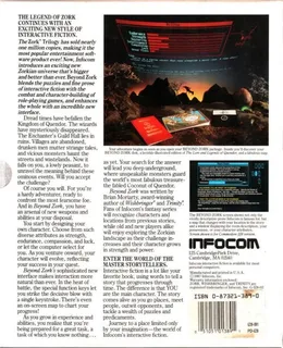 Beyond Zork : The Coconut of Quendor - Dos