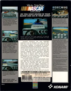 Bill Elliott's Nascar Challenge - Dos