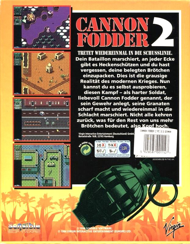 Cannon Fodder 2 - Dos