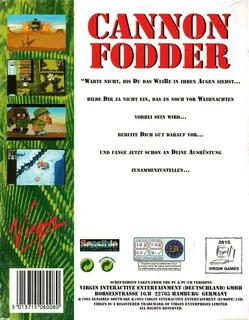 Cannon Fodder - Dos
