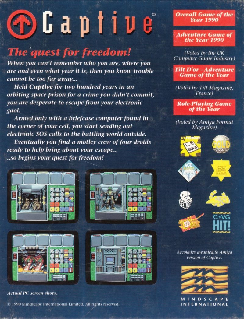 Jaquette arrière