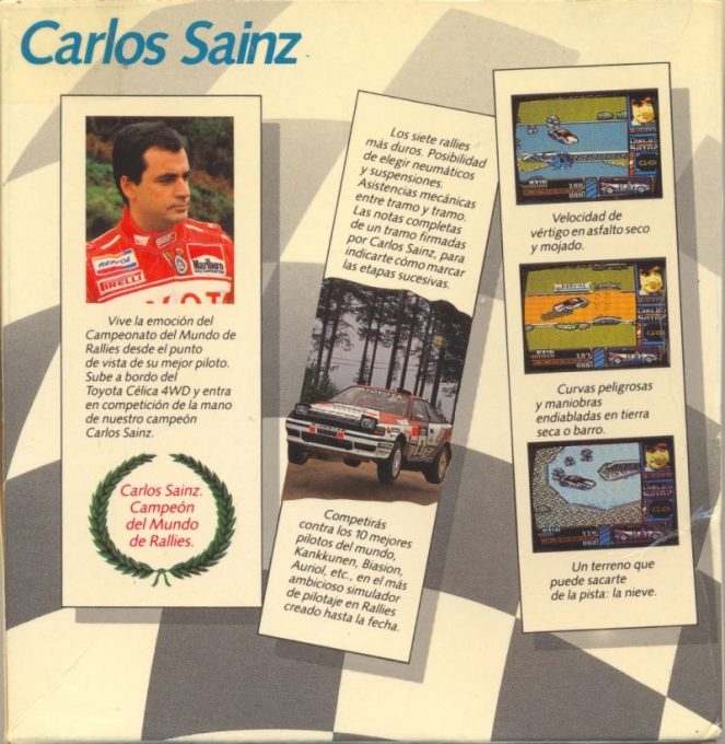 Carlos Sainz - Campeonato del Mundo de Rallies dos