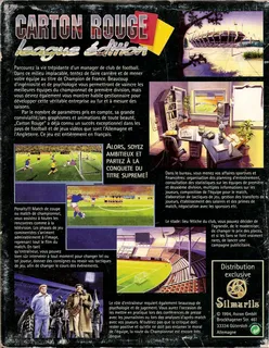 Carton Rouge : League Edition - Dos