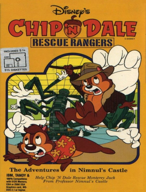 Chip 'N Dale Rescue Rangers : The Adventures in Nimnul's Castle