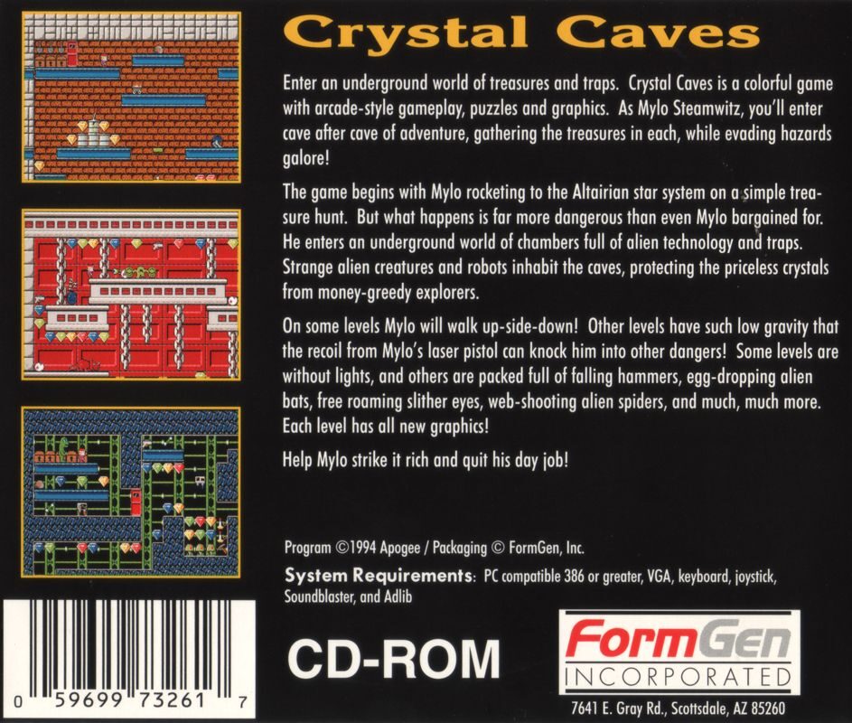 Crystal Caves 2 - Dos