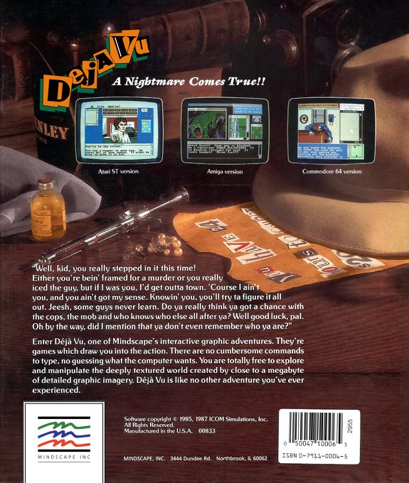 Deja Vu : A Nightmare Comes True!! dos