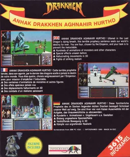 Drakkhen - Dos