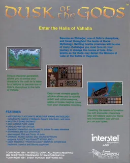 Dusk of the Gods - Dos