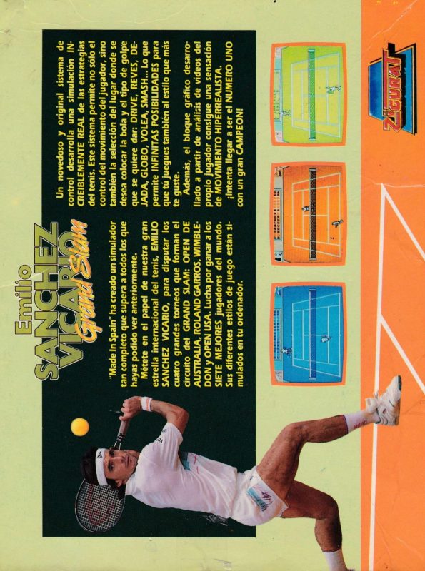 Emilio Sanchez Vicario Grand Slam dos