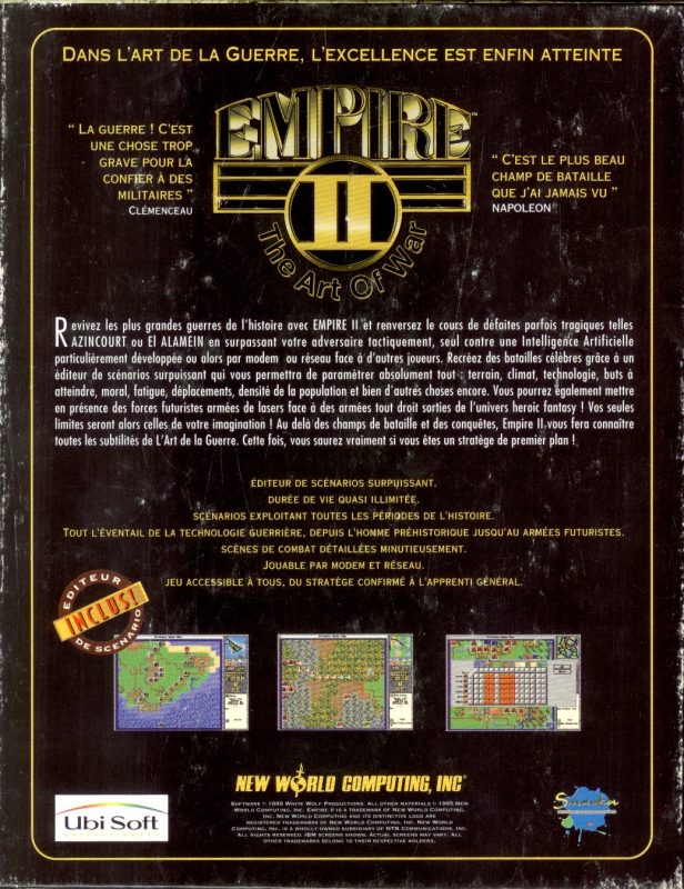 Jaquette arrière